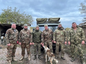 Члены общественного совета МОД МП Памяти предков достойны в гостях в ПВД бригады