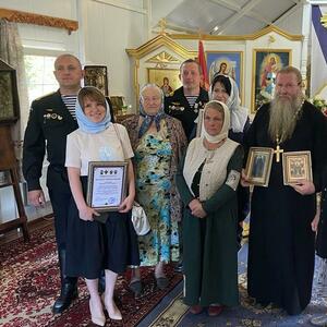 День Военно-Морского Флота храм Валаамской иконы Божией Матери в Терволово 2023 г.