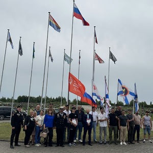 Открытие знаменной групп Мемориалоьный комплекс Медведевка