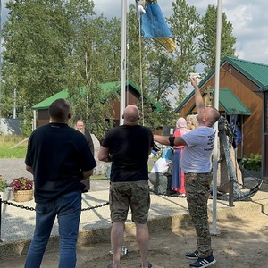 Подготовка к открытию памятника Морским Солдатам 2