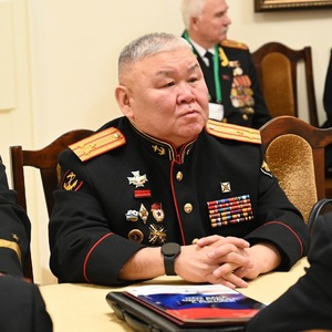 Гвардии полковник О.В. Даржапов
